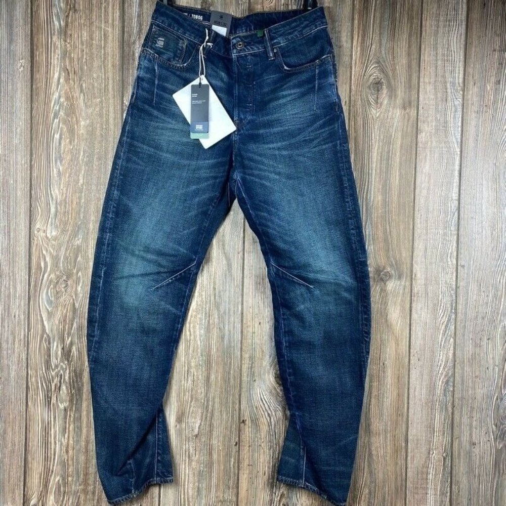G-Star Raw Twisted Straight Leg 3D Jeans Blue